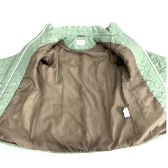 VRHTF Seafoam Quilted Winter Jacket European    size Medium Excellent Condition - Picture 7 of 14